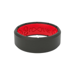 Groove Life 10. GIFTS|ACCESSORIES - MENS ACCESSORIES - MENS JEWELRY Groove Life Edge Ring BLACK|RED