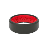 Groove Life 10. GIFTS|ACCESSORIES - MENS ACCESSORIES - MENS JEWELRY Groove Life Edge Ring BLACK|RED