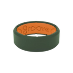 Groove Life 10. GIFTS|ACCESSORIES - MENS ACCESSORIES - MENS JEWELRY Groove Life Edge Ring MOSS GREEN