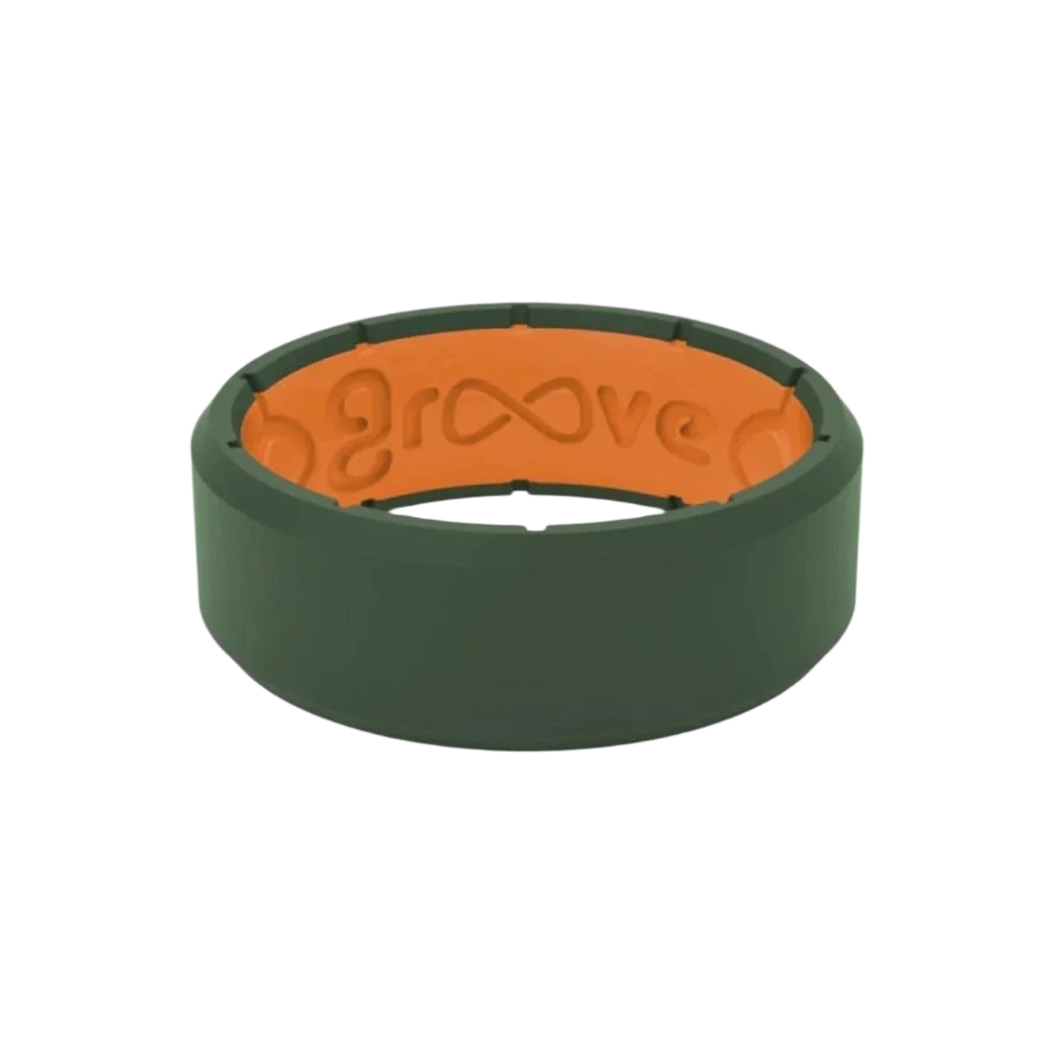 Groove Life 10. GIFTS|ACCESSORIES - MENS ACCESSORIES - MENS JEWELRY Groove Life Edge Ring MOSS GREEN