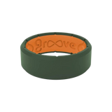 Groove Life 10. GIFTS|ACCESSORIES - MENS ACCESSORIES - MENS JEWELRY Groove Life Edge Ring MOSS GREEN