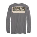 Men's Brush Camo Mark Long Sleeve Tee Local Boy Outfitters - GRY GRAY