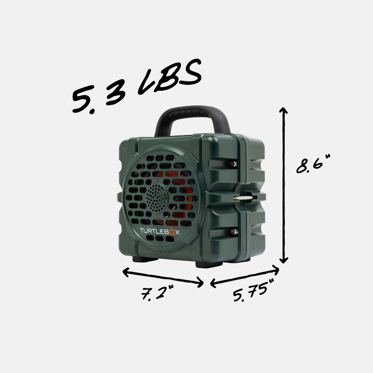 Cub Speaker Turtlebox - GREEN