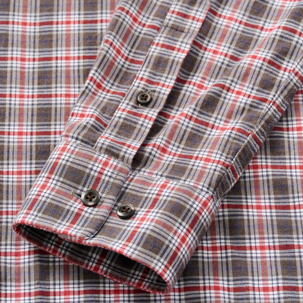 Men's Lane Forest Pane Performance Flannel Johnnie-O