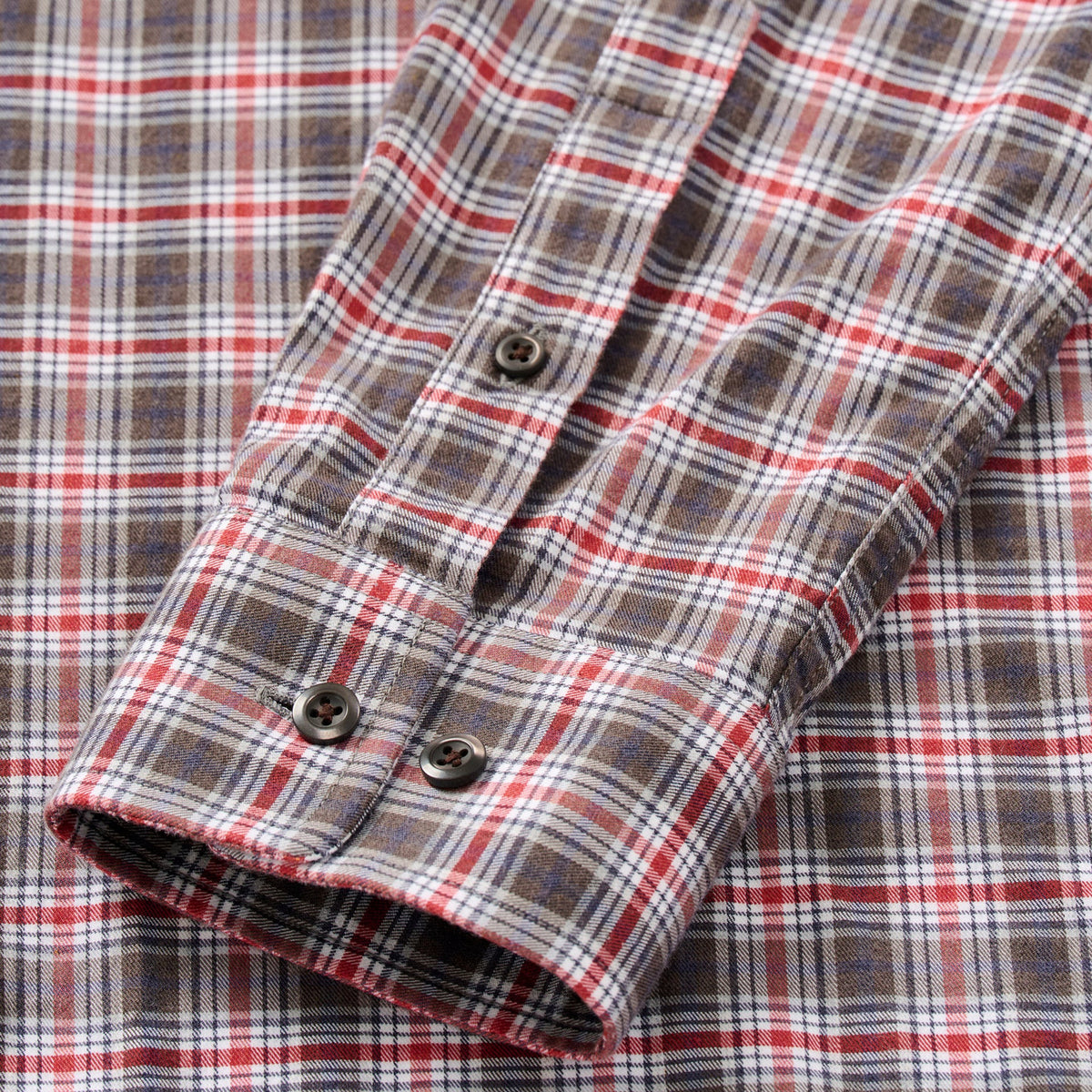 Men's Lane Forest Pane Performance Flannel Johnnie-O