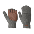 Men's Lost Coast Fingerless Mitts Outdoor Research - PEWTER