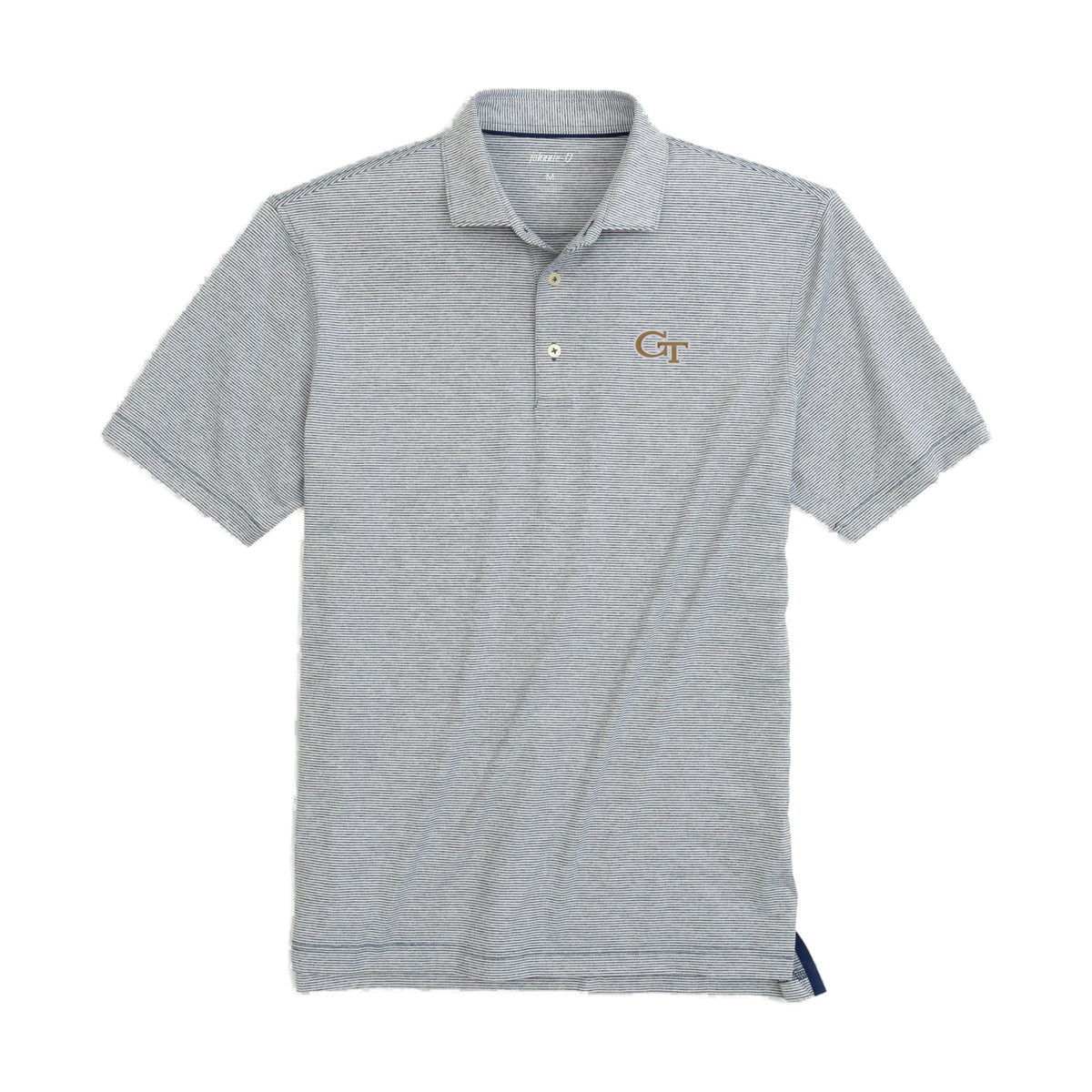 Men's Lyndonn Striped Polo | Georgia Tech Johnnie-O - HEATHER TWILIGHT