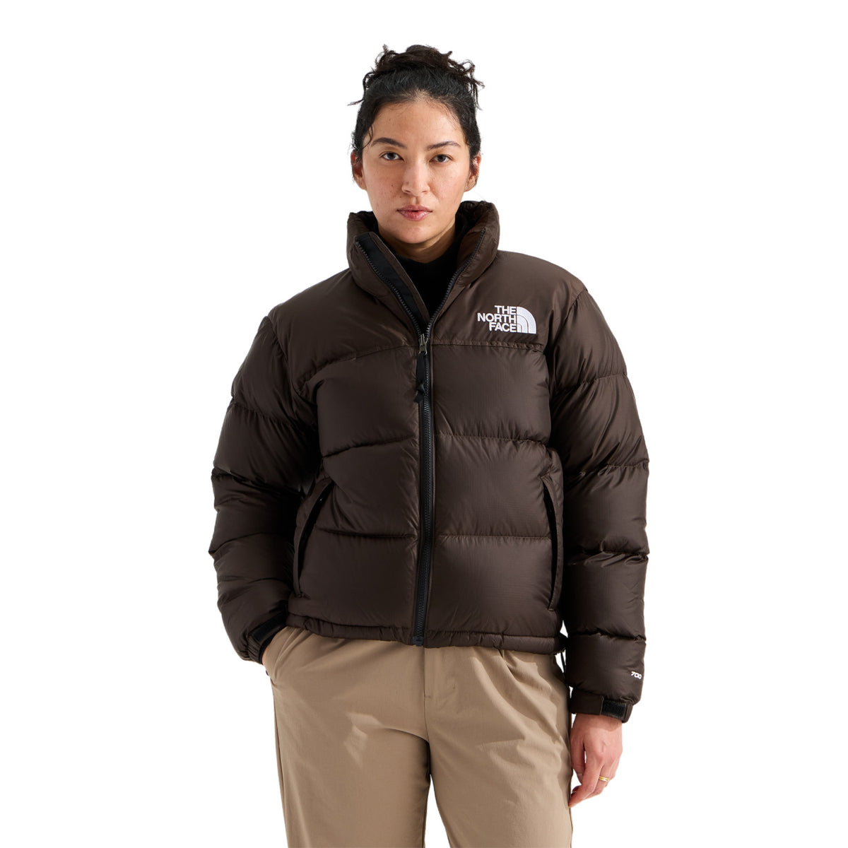 Women's 1996 Retro Nuptse Jacket The North Face - NMF DARK CHESTNUT