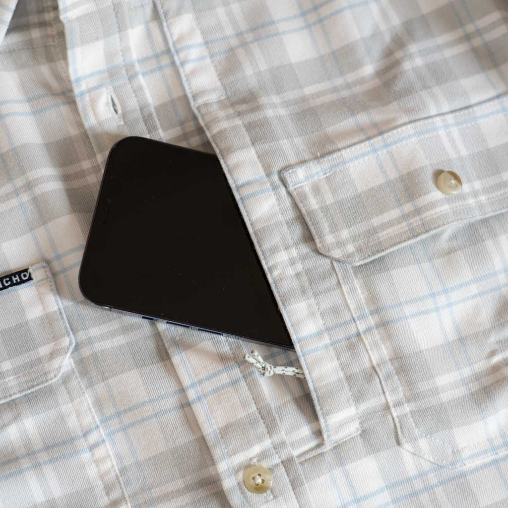 Men’s Original Flannel Long Sleeve Poncho Outdoors