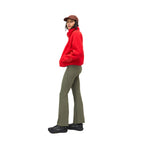 Women's Pieper Fleece in Rouge, on model side