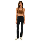 Women's Raquel High Waist Supplex Flare 30" Splits59 - BLACK|CREME