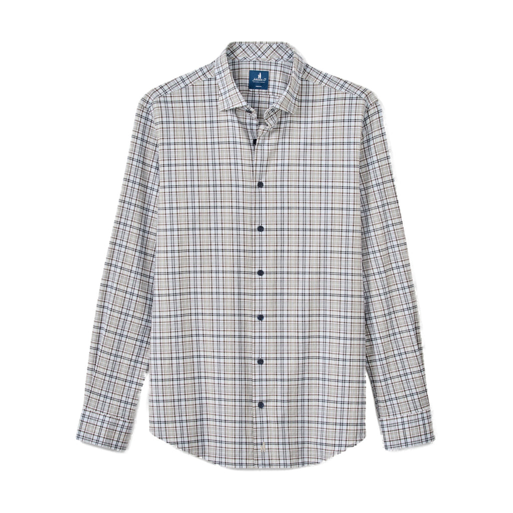 Men's Tahoe Plaid Performance Flannel Johnnie-O