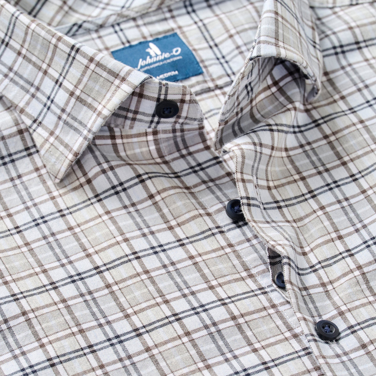 Men's Tahoe Plaid Performance Flannel Johnnie-O