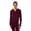 Women’s Halo Mini Full Zip Hoodie Vuori - CNR CHERRY NOIR
