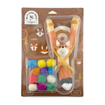 Hella Slingshots 10. GIFTS|ACCESSORIES - GIFT - GAMES Wooden Fox Slingshot + Felt Ammo