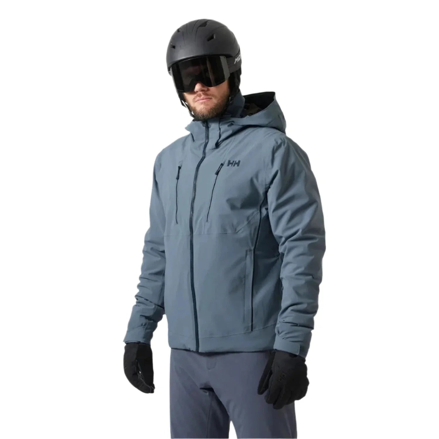 Helly Hansen 01. MENS APPAREL - MENS SKI - MENS SKI JACKETS Men's Alpha 4.0 Jacket 601 WASHED NAVY