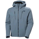 Helly Hansen 01. MENS APPAREL - MENS SKI - MENS SKI JACKETS Men's Alpha 4.0 Jacket 601 WASHED NAVY