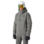 Helly Hansen 01. MENS APPAREL - MENS SKI - MENS SKI JACKETS Men's Alpha LIFALOFT Insulated Ski Jacket 876 CONCRETE