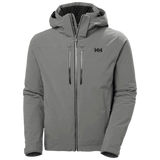 Helly Hansen 01. MENS APPAREL - MENS SKI - MENS SKI JACKETS Men's Alpha LIFALOFT Insulated Ski Jacket 876 CONCRETE