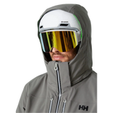 Helly Hansen 01. MENS APPAREL - MENS SKI - MENS SKI JACKETS Men's Alpha LIFALOFT Insulated Ski Jacket 876 CONCRETE