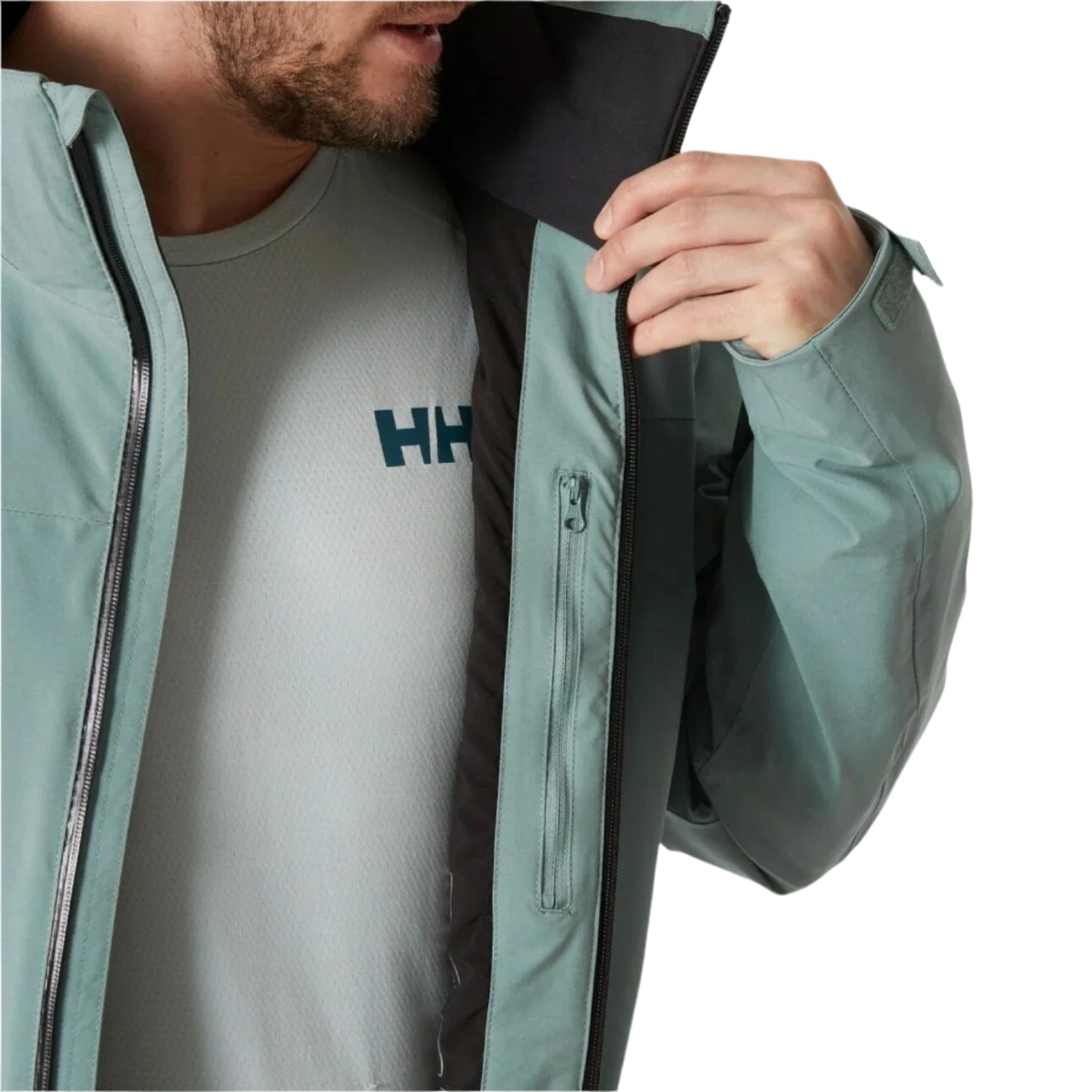 Helly Hansen 01. MENS APPAREL - MENS SKI - MENS SKI JACKETS Men's Swift Stretch Ski Jacket 489 CACTUS