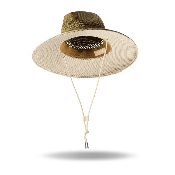 Women's Tristan UPF 50+ Lifeguard Straw Hat | Seedpearl – High