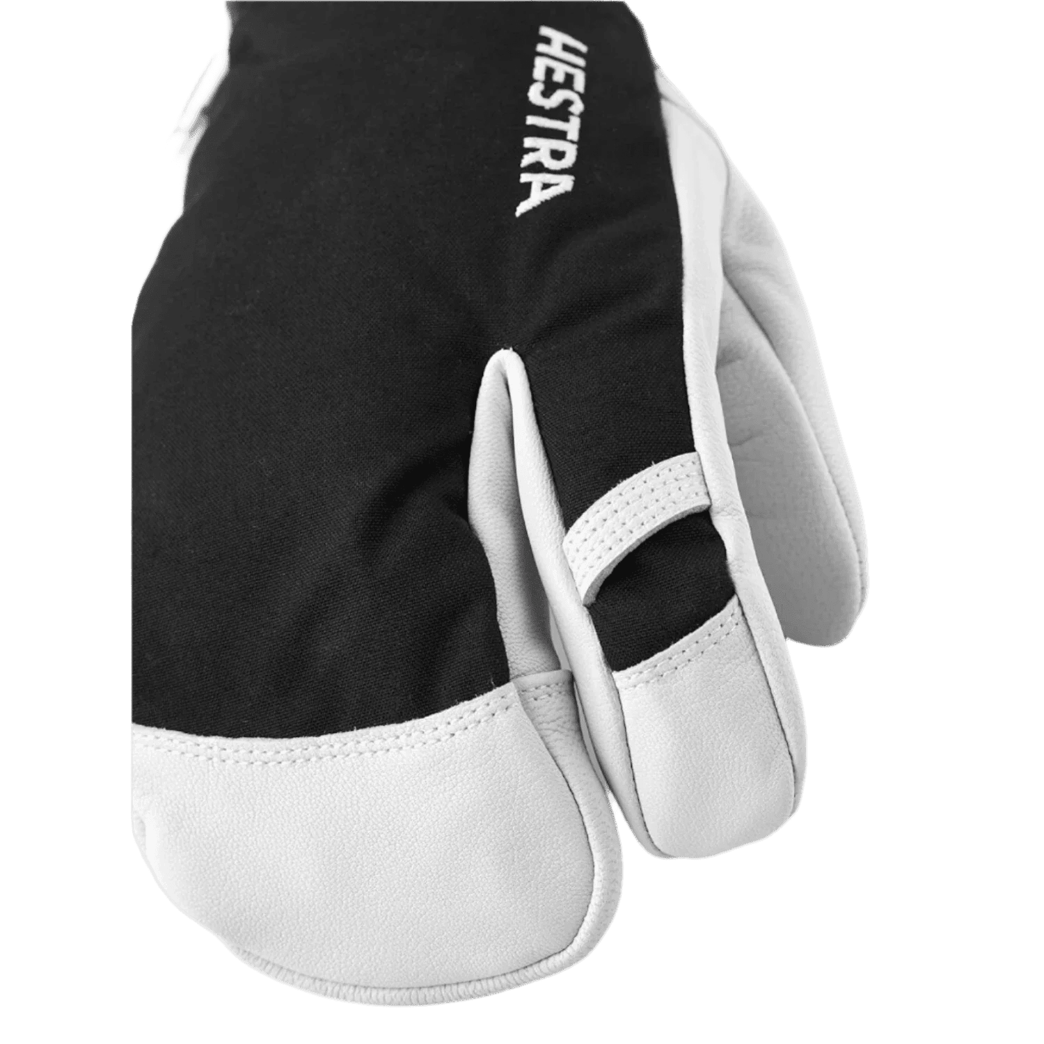 Hestra 10. GIFTS|ACCESSORIES - MENS ACCESSORIES - MENS GLOVES SKI Army Leather Heli Glove - 3 Finger BLACK