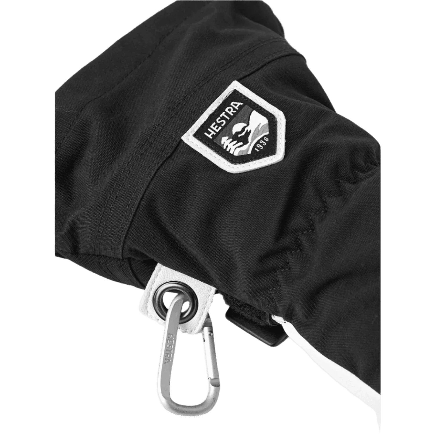 Hestra 10. GIFTS|ACCESSORIES - MENS ACCESSORIES - MENS GLOVES SKI Army Leather Heli Glove - 3 Finger BLACK