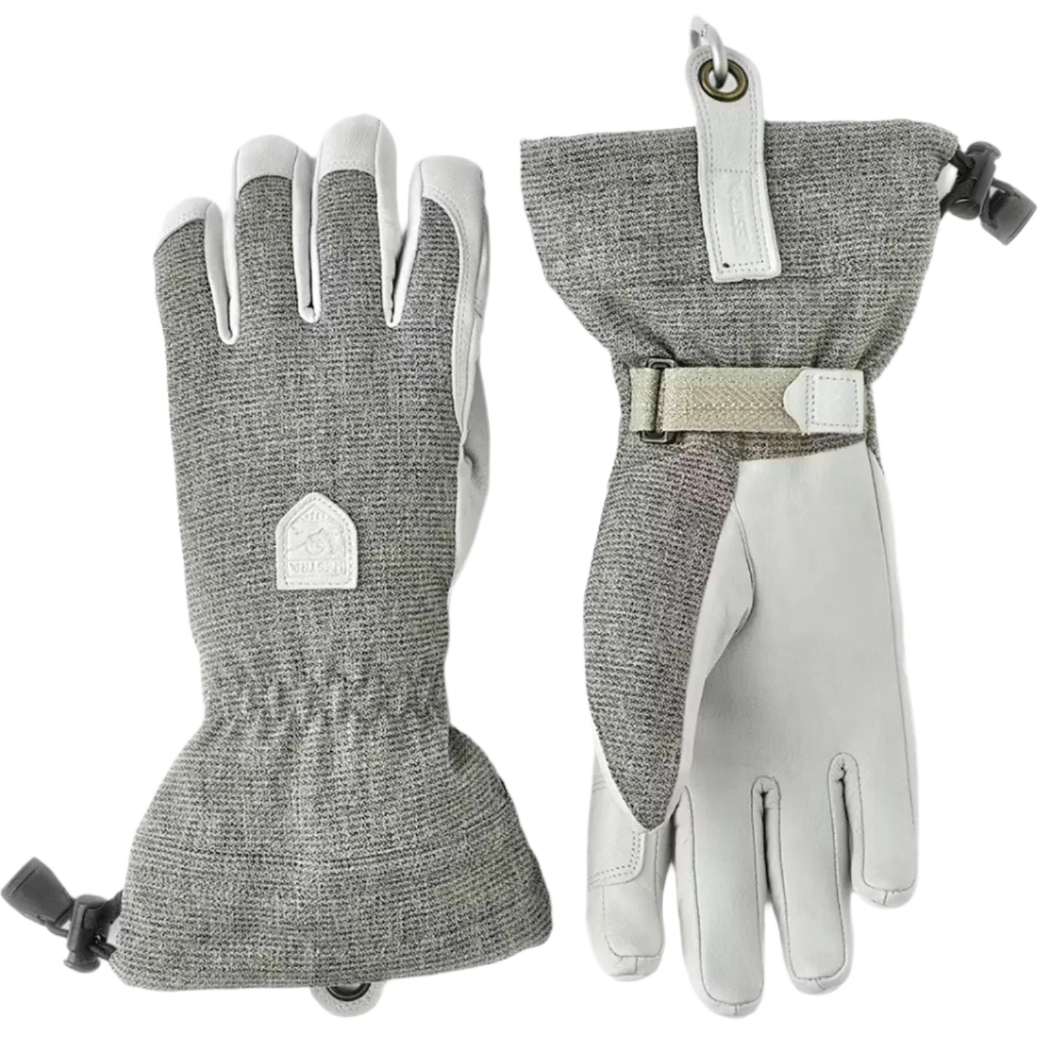 Hestra GIFTS|ACCESSORIES - WOMENS ACCESSORIES - WOMENS GLOVES SKI Women's Patrol Gauntlet Glove 320 LIGHT GREY