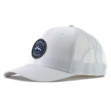 High Country Outfitters 11. HATS - HATS BILLED - HATS BILLED HC Circle Sunrise Trucker | Solid White SOLID WHITE