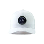 HC Circle Sunrise Trucker | Solid White High Country