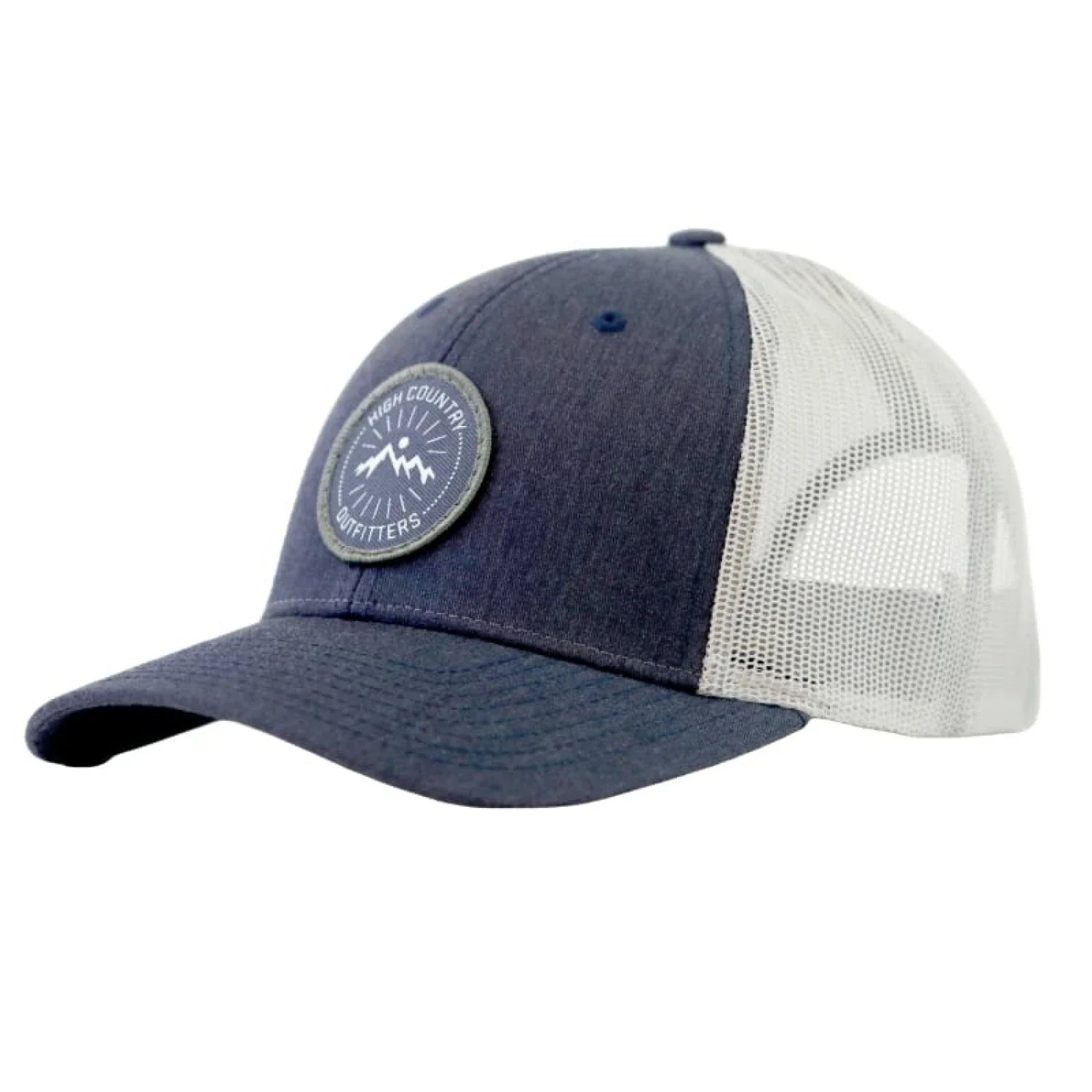 High Country Outfitters 11. HATS - HATS BILLED - HATS BILLED HC Circle Sunrise Trucker | Split Navy SPLIT NAVY