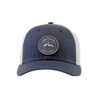 HC Circle Sunrise Trucker | Split Navy High Country
