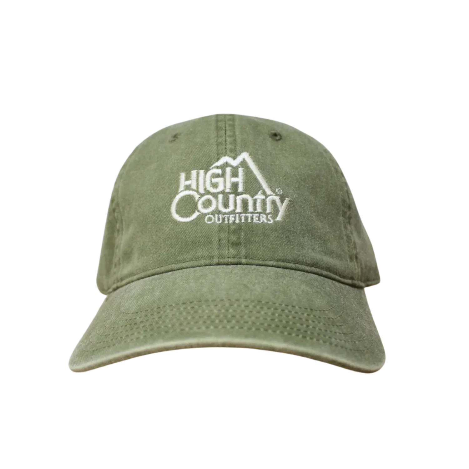 High Country Outfitters 11. HATS - HATS BILLED - HATS BILLED HC Classic Logo Dad Hat OLIVE