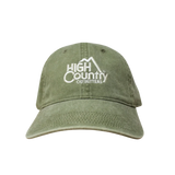 High Country Outfitters 11. HATS - HATS BILLED - HATS BILLED HC Classic Logo Dad Hat OLIVE