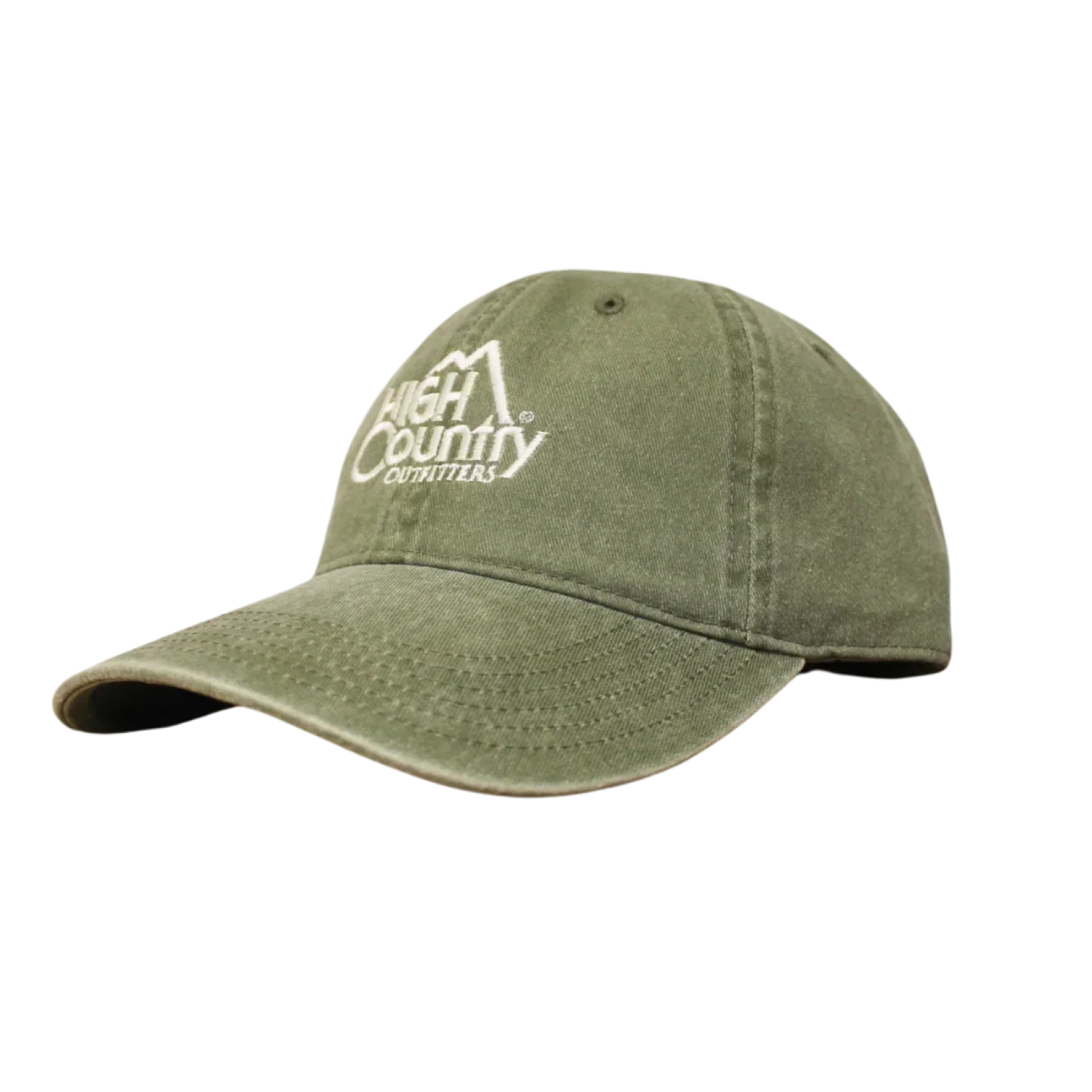 High Country Outfitters 11. HATS - HATS BILLED - HATS BILLED HC Classic Logo Dad Hat OLIVE