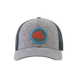 High Country Outfitters 11. HATS - HATS BILLED - HATS BILLED HC Red Circle Logo Trucker | Heather Navy