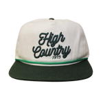 High Country Outfitters 11. HATS - HATS BILLED - HATS BILLED HC Rope Stitch Hat CREAM|FOREST