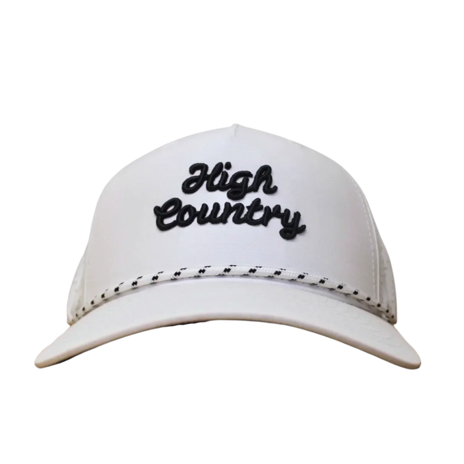 High Country Outfitters 11. HATS - HATS BILLED - HATS BILLED HC Script Hat SOLID WHITE