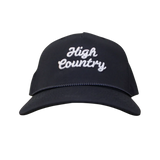 High Country Outfitters 11. HATS - HATS BILLED - HATS BILLED HC Script Hat SOLID NAVY