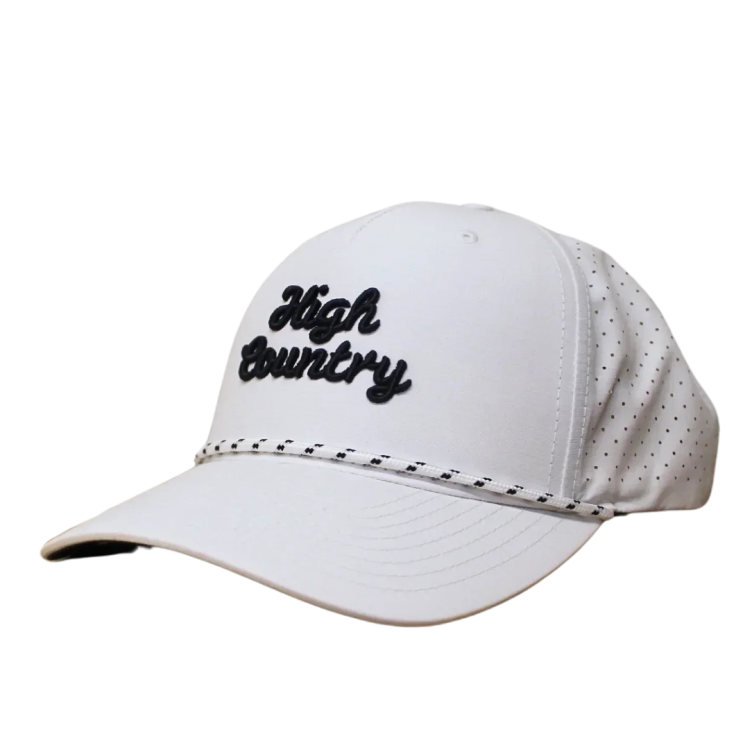 High Country Outfitters 11. HATS - HATS BILLED - HATS BILLED HC Script Hat SOLID WHITE