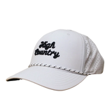 High Country Outfitters 11. HATS - HATS BILLED - HATS BILLED HC Script Hat SOLID WHITE