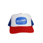 High Country Outfitters 11. HATS - HATS BILLED - HATS BILLED HC Venture Out Trucker RED | WHITE | BLUE