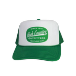 High Country Outfitters 11. HATS - HATS BILLED - HATS BILLED HC Venture Out Trucker WHITE | GREEN