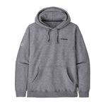 Patagonia 01. MENS APPAREL - MENS HOODIES|SWEATERS - MENS PO HOODY Men's Fitz Roy Icon Uprisal Hoody GLH GRAVEL HEATHER