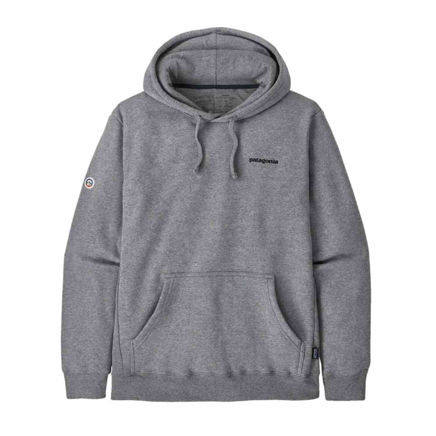 Patagonia 01. MENS APPAREL - MENS HOODIES|SWEATERS - MENS PO HOODY Men's Fitz Roy Icon Uprisal Hoody GLH GRAVEL HEATHER