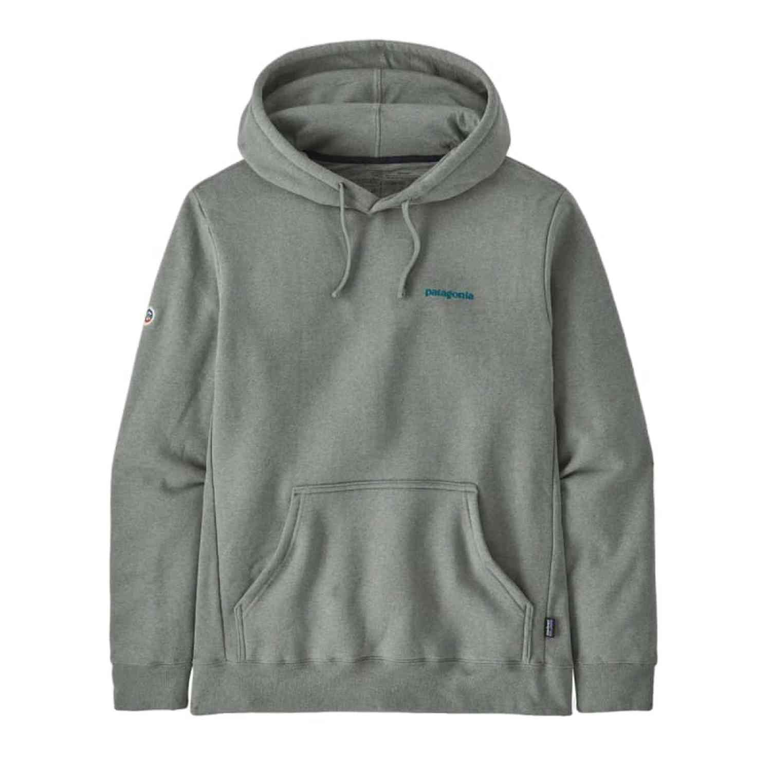 Patagonia 01. MENS APPAREL - MENS HOODIES|SWEATERS - MENS PO HOODY Men's Fitz Roy Icon Uprisal Hoody STGN SLEET GREEN