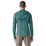 High Country Outfitters 01. MENS APPAREL - MENS LS SHIRTS - MENS LS HOODY Men's HC Capilene Cool Daily Hoody WTLX WETLAND BLUE - LIGHT WETLAND BLUE X-DYE