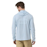 High Country Outfitters 01. MENS APPAREL - MENS LS SHIRTS - MENS LS HOODY Men's HC Capilene Cool Daily Hoody CHLE CHILLED BLUE