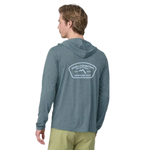 High Country Outfitters 01. MENS APPAREL - MENS LS SHIRTS - MENS LS HOODY Men's HC Capilene Cool Daily Hoody UTBX UTILITY BLUE - LIGHT UTILITY BLUE X-DYE